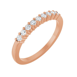 1 ct tw Diamond Lab Grown Anniversary Band in 14K White Gold