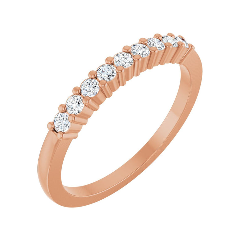1 ct tw Diamond Lab Grown Anniversary Band in 14K White Gold