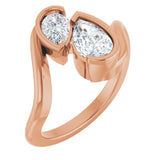 The Wista — Solitaire Engagement Ring - Rose