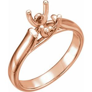 The Theodora Solitaire Engagement Ring — Yellow Gold