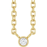 The Zanth — Diamond Necklace - Yellow