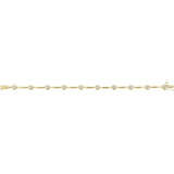 The Florian — Accented Line Diamond Bracelet - Yellow