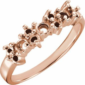 The Fern Anniversary Band — Rose Gold