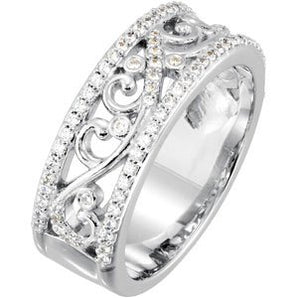 The Zerelda Anniversary Band — Rose Gold