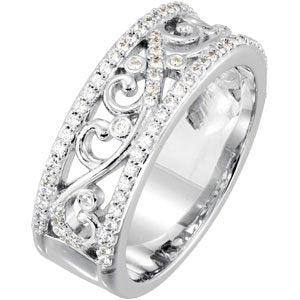 The Zerelda Anniversary Band — Rose Gold