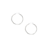 10K Gold 2x30mm Hoop Earring