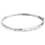 7" Lab Grown Diamond Accented Bracelet in 14K White Gold (1/2 ct ...