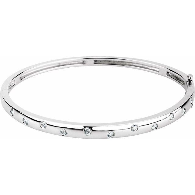 The Diora — Accented Diamond Bracelet - Yellow