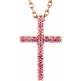 The Tova — Diamond Necklace - Rose