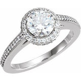 The Colette Engagement Ring — Front