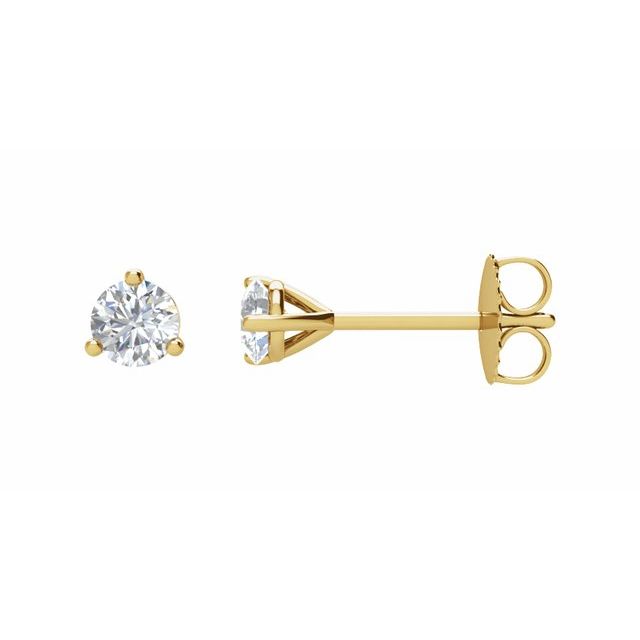 The Amara — Stud Earrings - Yellow