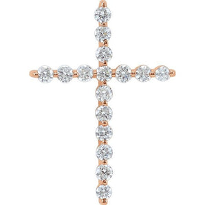 The Wilder — Round Cross Pendant - Yellow