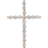 The Wilder — Round Cross Pendant - Yellow