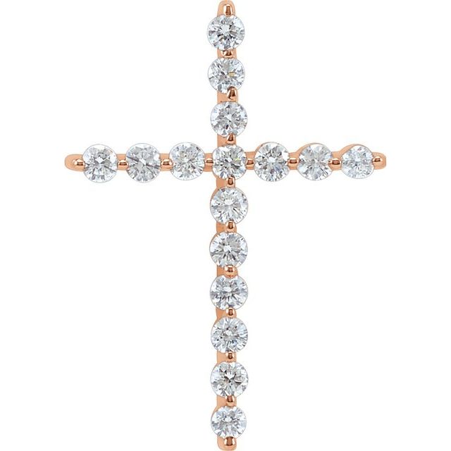 The Wilder — Round Cross Pendant - Yellow