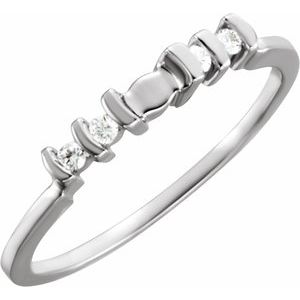 The Ionia Accented Engagement Ring — Rose Gold
