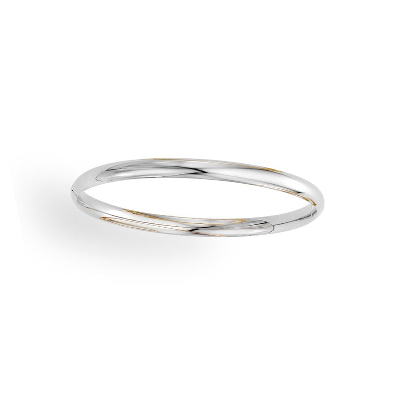 14K Gold Polished 5mm Bangle