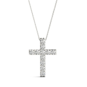 11 stone cross pendant 32539 02