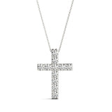 11 stone cross pendant 32539 02