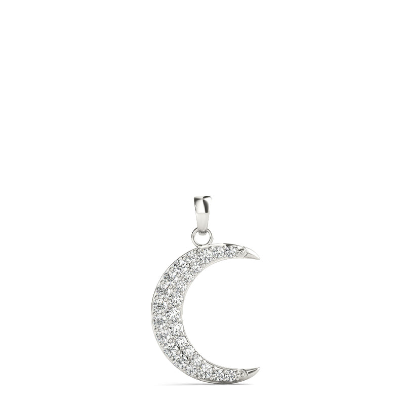 Half Moon Pendant - alt view