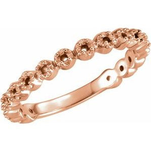 The Nemora Anniversary Band — Rose Gold