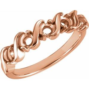 The Lennox Anniversary Band — Rose Gold