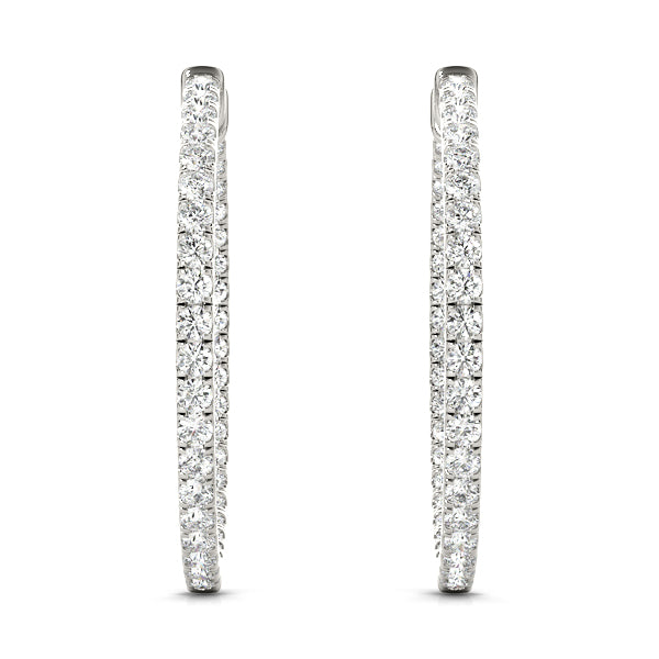 Earrings Hoop Earrings Standard Hoops - alt view