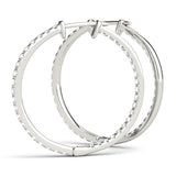 Earrings Hoop Earrings Standard Hoops - alt view
