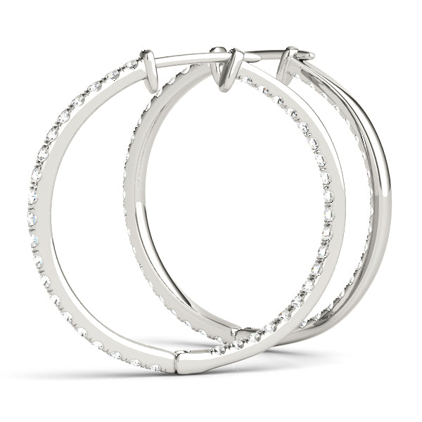 Earrings Hoop Earrings Standard Hoops - alt view