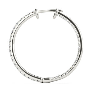 Earrings Hoop Earrings Standard Hoops - alt view