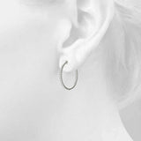 Earrings Hoop Earrings Standard Hoops - alt view