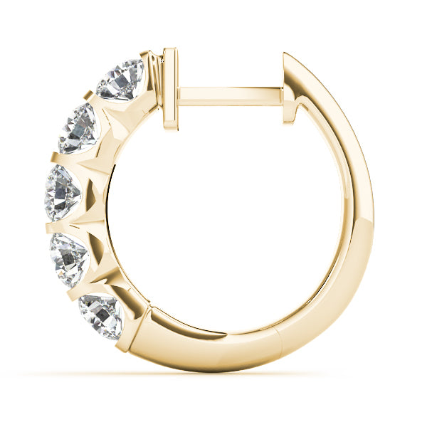 Earrings Hoop Earrings Standard Hoops - alt view