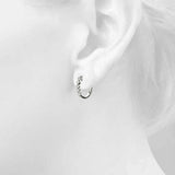 Earrings Hoop Earrings Standard Hoops - alt view
