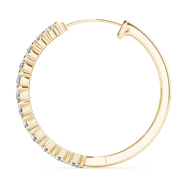 Earrings Hoop Earrings Standard Hoops - alt view
