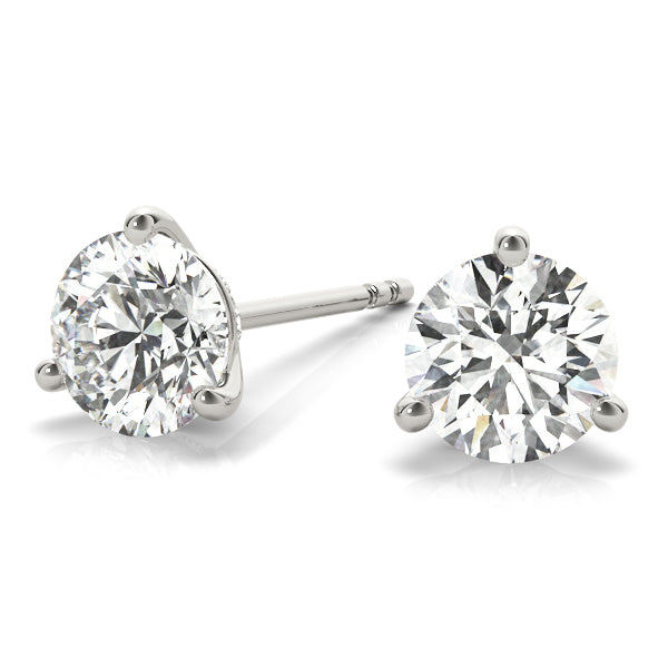 Earrings Single Stone - alt view