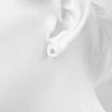 Earrings Single Stone - alt view