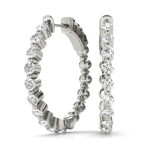 Earrings Hoop Earrings Vault Lock