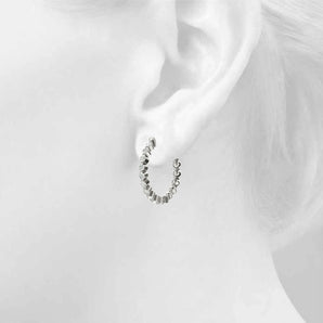 Earrings Hoop Earrings Vault Lock - alt view