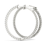 Earrings Hoop Earrings Vault Lock - alt view