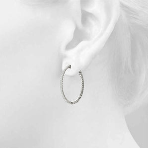 Earrings Hoop Earrings Vault Lock - alt view