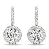 Earrings Halo