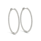 2 Inch 4 Prong Round Hoop