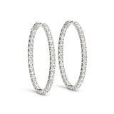 1.25 Inch 4 Prong Round Hoop