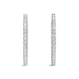 1.25 Inch 4 Prong Round Hoop - alt view