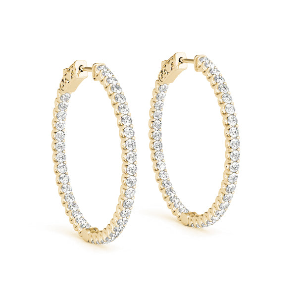 1.75 Inch 2 Prong Round Hoop