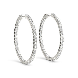1 Inch 2 Prong Round Hoop