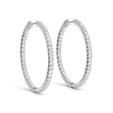 1 Inch 2 Prong Round Hoop