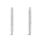 1 Inch 2 Prong Round Hoop - alt view