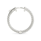 1 Inch Lucida Round Hoop - alt view