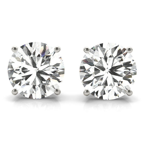 (1/2 Cttw) .25 Ct 4 Prong Wire Earrings