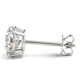 (1/4 Cttw) .12 Ct 4 Prong Wire Earrings - alt view